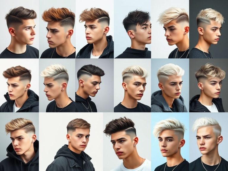 17 Cool & Modern Short Hairstyles for Young Men in 2025
