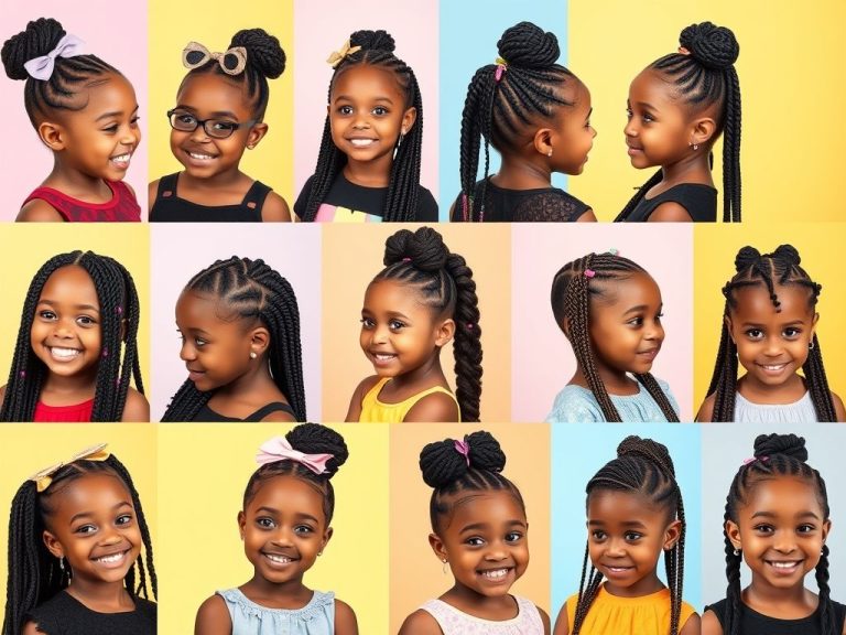 Braided Hairstyles for Little Black Girls