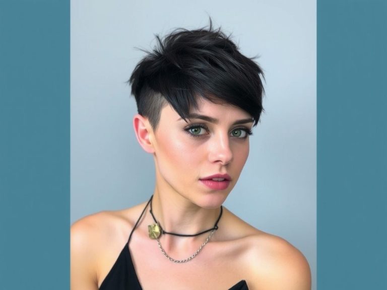 Edgy Short Pixie