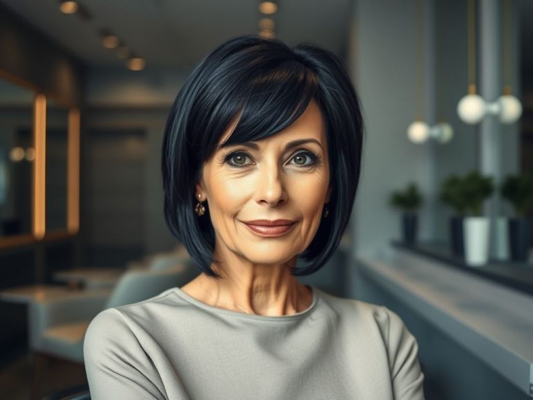 Haircuts for Older Women with Thin Hair
