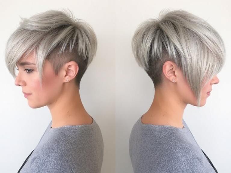 Modern Short Shag Haircuts