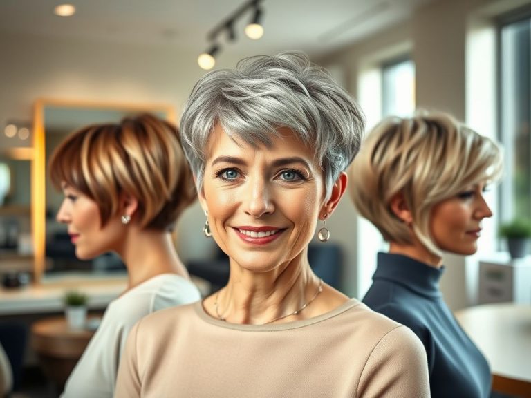 Pixie Haircuts for Older Women