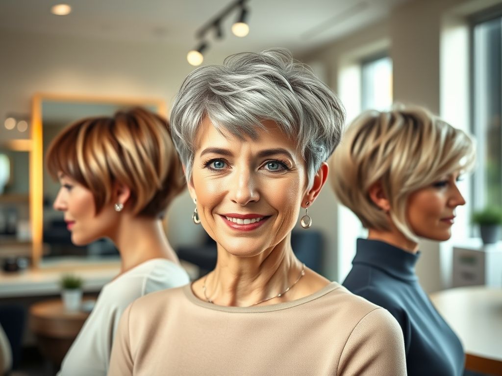 Pixie Haircuts for Older Women