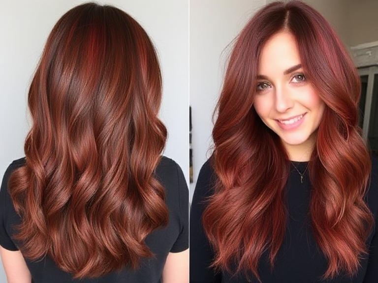 Reddish Brown Hair Color Ideas