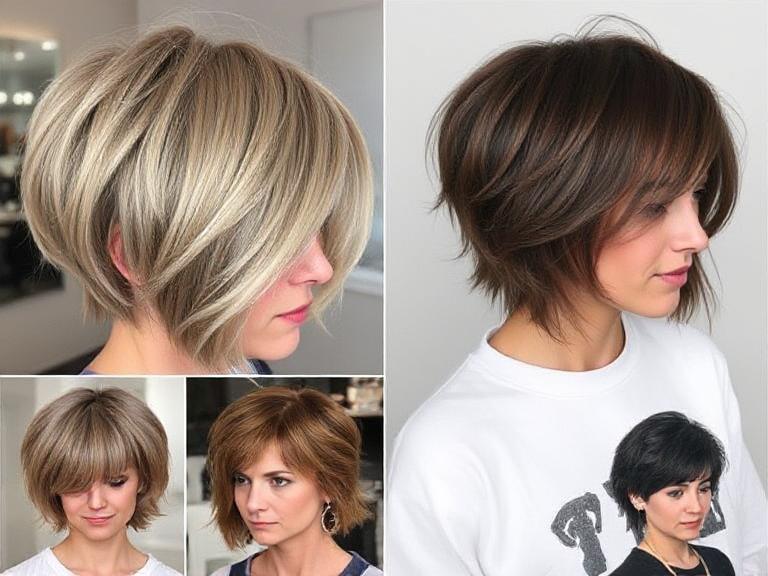 Short Layered Haircuts